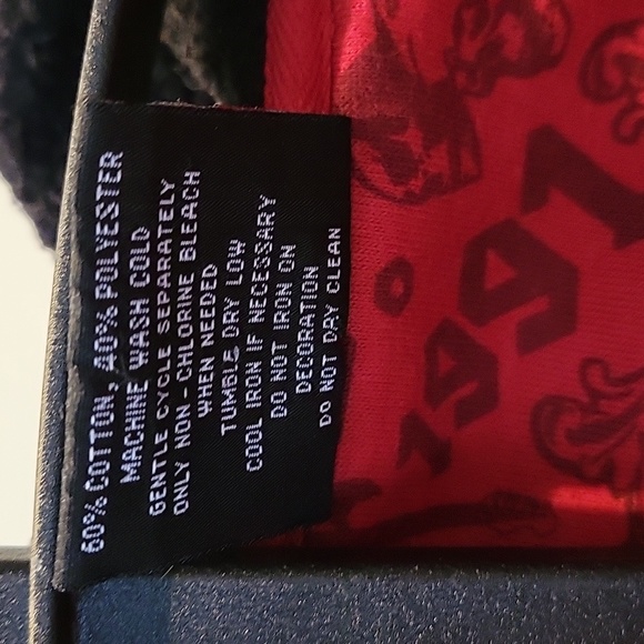 SOUTHPOLE ZIP-UP   BOYS/GIRLS HOODIE, RED/BLACK FLEECE LINED, SM 8-10 - Picture 3 of 7